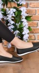Kadın Ortopedik Siyah Ayakkabı 958