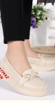 Bayan Günlük  Ortopedik Krem Ayakkabı