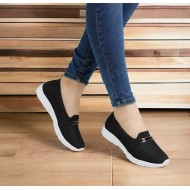 Doktor Tavsiyeli Full Ortopedik Ayakkabı Siyah Beyaz