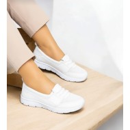 Full Ortopedik Taban Beyaz Ayakkabı